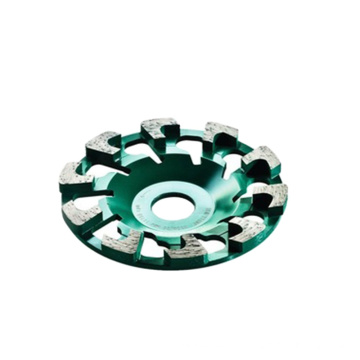 Roda de esmeril de esmeril de diamante em forma de V para concreto